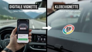 Digitale Vignette oder Klebevignette? Ein detaillierter Vergleich für Autofahrer